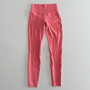 lululemon align 28” raspberry cream